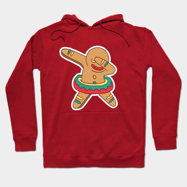 Dabbing Gingerbread Hoodie by Bruno Pires